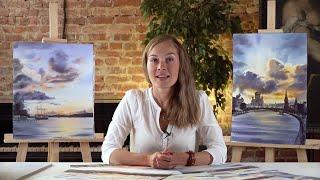 WATERCOLOUR COURSE "Sunset emotions" with Evgenia Gorbacheva!