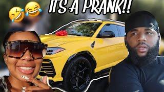 FAKE LAMBORGHINI PRANK!