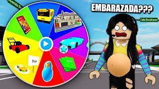 Brookhaven PERO ME CONVIERTO EN LO QUE SALGA EN LA RULETA EXTREMO  en roblox | paolazgames