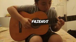 Friends -  Marshmello & Anne-Marie (Fingerstyle guitar cover by Megan Alexis)