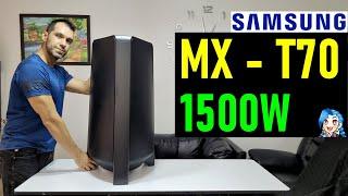 Samsung MX T70 / Torre de Sonido con 1500W de potencia / ¿Es realmente potente?