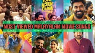 20 Most Viewed Malayalam Movie Songs on YouTube