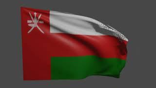 oman waving flag  - oman flag flying video | #oman | #wavingflag | #omanflag