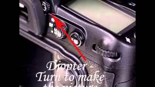 setting your diopter-learn photography