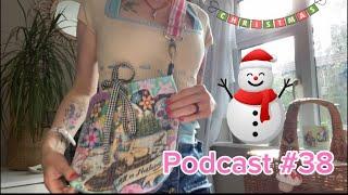 Quilted Bag • Christmas in July • EPP • Vintage Embroidery • Podcast #38