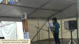 Holly Huang, Saxophone student - Performance at Strathfield Council Moon Festival 2010