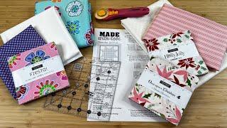 Use ONE CHARM PACK or TWO CHARM PACKS for an EASY lap quilt for someone special! BEGINNER FRIENDLY!