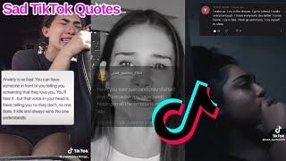 Sad GYM Motivation TikTok Videos 2021 #22 Sad TikTok Compilation The most sad quotes on TikTok