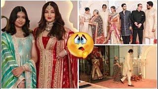 Aishwarya Rai - Abhishek Bachchan Affair? A separate visit to Ambani's home wedding!!