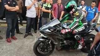 Kawasaki Ninja H2 Test Sentul Indonesia