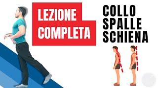 Ginnastica POSTURALE: lezione COMPLETA per collo, spalle e schiena