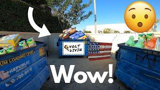 Dumpster Diving Huge Free Food Score S2E7