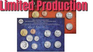 2022 US Mint Uncirculated Coin Set with an added product limit. Does it matter?