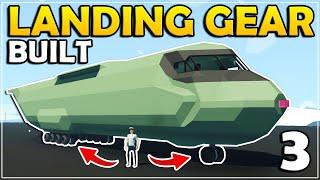 Lets Add LANDING GEAR To Our JET! - Stormworks - Cargo Jet Plane - Part 3