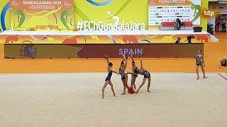 2018 European Rhythmic Gymnastics Championships - Junior Final + Groups 3 Balls + 2 Ropes Group C