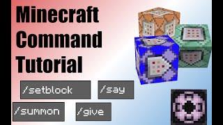 Basic Command Tutorial (Minecraft Bedrock)