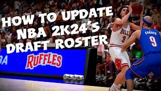 How To Update NBA 2K24's Draft Roster