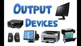 Output Devices of Computer | Learners Region