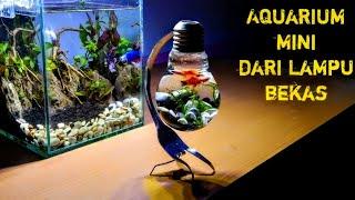 cara membuat aquarium dari barang bekas