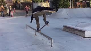 BRIEL winter skate sesh with the locals