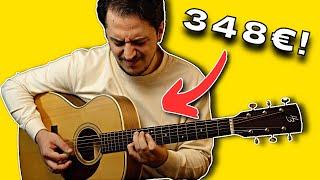 Proper Acoustic Guitar under $400?! | Harley Benton Custom Line CLA-28VE WN Review