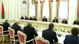 Лукашенко встретился с губернатором Омской области