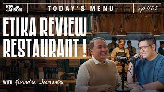 #402 BIJAKLAH DALAM MEREVIEW SEBUAH RESTORAN! WITH KEVINDRA SOEMANTRI | RAY JANSON RADIO