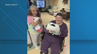 Local nursing home residents receive a magical Christmas