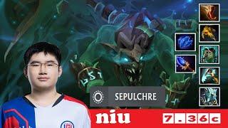 [DOTA 2] LGD.niu the VISAGE [OFFLANE] [7.36c]