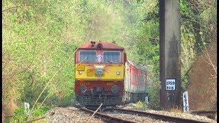 WDP3A with Duronto at top speed!