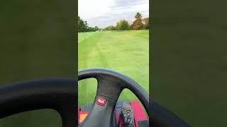 Straight up fairway mowing on a beautiful f #golfcoursevlog Friday! #groundstaff #golfcoursevlog