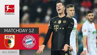 FCA Surprise and Shock Bayern | FC Augsburg - FC Bayern München 2-1 | All Goals | MD 12 – 2021/22