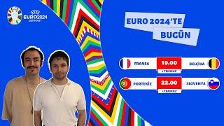 Son 16'nın Manşet Maçı: Fransa-Belçika,Portekiz Slovenya Karşısında Takılır Mı? | EURO 2024'te Bugün