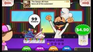 Papa's Cupcakeria To Go! Rank 63:Unlocking Papa Louie