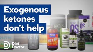 Exogenous ketones DON'T help keto diets with muscle mass