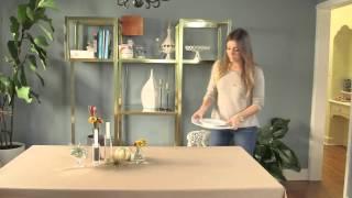 How To: Formal Table Setting for a Dinner Party (VIDEO)