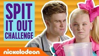 Spit It Out Challenge 2.0  w/ JoJo Siwa, Owen Joyner & More! | Nick