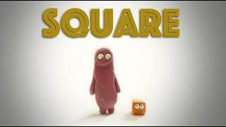 SQUARE - STOP MOTION ANIMATION #animation #waaber