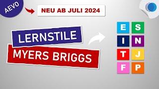 AEVO 2024: Finde deinen Lernstil: Myers-Briggs Typenindikator erklärt