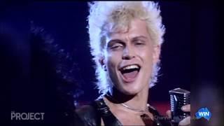 Billy Idol - "Happy to be a Grandfather soon"! Australian Tv Interview Jan. 22 2020