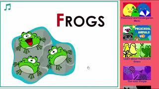 Alphabet Game  - Letters F to J - Preschool & Kindergarten Learning