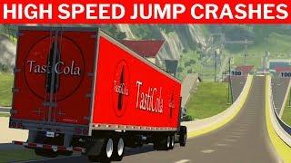 Satisfying BeamNG.Drive High Speed Jump Crashes Compilation (BeamNG Drive Crashes #1)