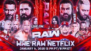 WWE Raw on Netflix (January 6, 2025 Premium Episode) Card And Results Predictions