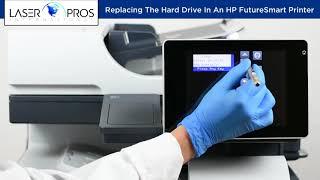 Replacing The Hard Drive In An HP FutureSmart Printer