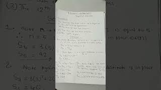 Arithmetic and Geometric sequence Examples.