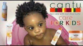 Cantu Care For Kids Product Review| LOC Method + Hairstyle | Islanddoll Vee