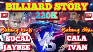 JAYBEE "BATANG KMJS" SUCAL vs. ALLEN IVAN "BATANG DLSU" CALA 10 BALLS PAREHAS 220K