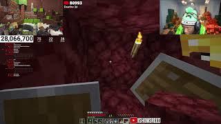 BEATING MINECRAFT HARDCORE PART 7 ️ ft. Kai Cenat