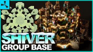 The Shiver - Meta Clan Base - Vaultcore + 6 Bunkers - RUST Base Designs 2023