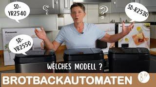 ALLE aktuellen Modelle im Vergleich! Panasonic Brotbackautomaten 2023 im Überblick!